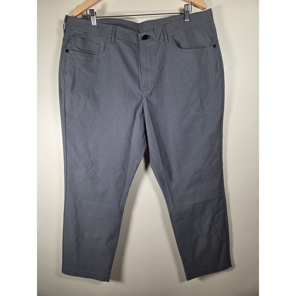 Public Rec Workday Pant Mens 38x28 Grey Heather Technical Chino Stretch Trousers